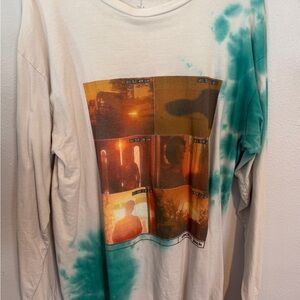 Travis Scott-Cactus Jack thin long sleeve, tie dye graphic tee size L
